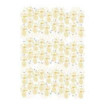 Roomblush Pineapple Behang Wanddecoratie & -planken Geel Papier
