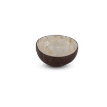 Safaary - Coconut Bowl Parel Ø 13 x 7cm Servies Wit Hout