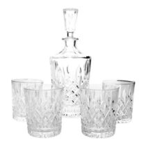 Salt & Pepper Harding Bond Whiskeyset 5-delig Glazen Transparant Glas