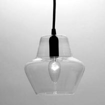 Serax Clear Hanglamp Ø 16 cm Verlichting Zwart Glas
