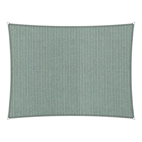 Shadow Comfort Compleet pakket: Rechthoek 4x5 Blauw Zonwering Blauw Polyester