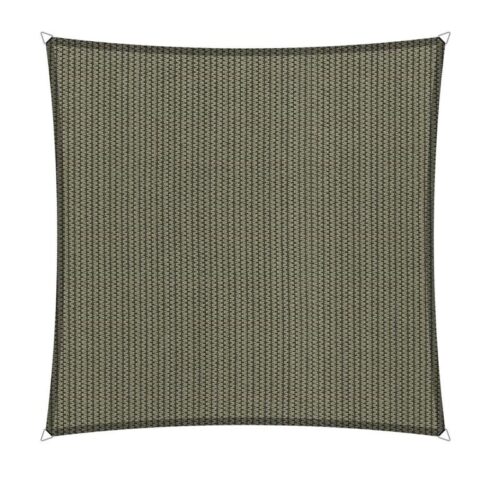 Shadow Comfort Compleet pakket: Vierkant 6x6 Gro Zonwering Bruin Polyester