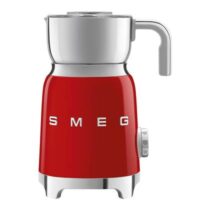 Smeg Elektrische Melkopschuimer Rood Koffiemakers & accessoires Rood Chroom