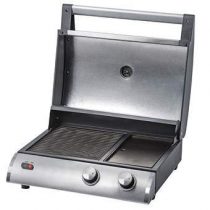 Steba VG 500 Premium Barbecue Contactgrill Keukenapparatuur Zilver