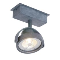 Steinhauer Plafondlamp industrieel - Metaal - Spotjes Groen Metaal