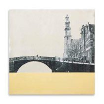 StoryTiles Amsterdam Wandtegel 20 x 20 cm Wanddecoratie & -planken Multicolor Aardewerk