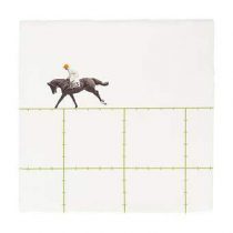 StoryTiles In the Heat of the Race Wandtegel 20 x 20 cm Wanddecoratie & -planken Multicolor Aardewerk