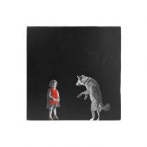 StoryTiles Little Red Riding Hood Wandtegel 10 x 10 cm Wanddecoratie & -planken Multicolor Aardewerk