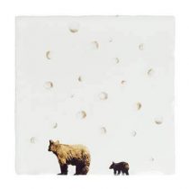 StoryTiles Winter is Coming Wandtegel 20 x 20 cm Wanddecoratie & -planken Multicolor Aardewerk