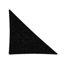 Sunfighters Compleet pakket: Driehoek 3x3x4.2m Zwart Zonwering Zwart Polyester