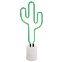 Sunnylife Cactus Large Neon Light Baby & kinderkamer Groen Glas