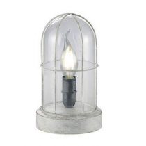 TRIO Birte Tafellamp Verlichting Grijs Glas