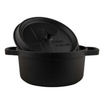 The Windmill BBQ Pan Large Barbecue accessoires Zwart Gietijzer