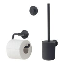 Tiger Urban Toiletaccessoireset - Zwart Toiletaccessoires Zwart Kunststof