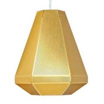Tom Dixon Cell Tall Hanglamp Verlichting Goud Messing