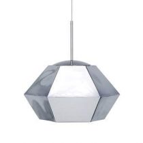 Tom Dixon Cut Hanglamp Ø 44 cm Verlichting Zilver Kunststof