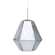 Tom Dixon Cut Hanglamp Ø 50 cm Verlichting Zilver Kunststof