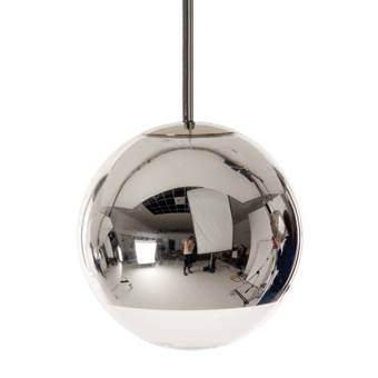 Tom Dixon Mirror Ball Hanglamp Ø 25 cm Verlichting Zilver Aluminium