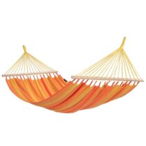 Tropilex® Hangmat Eénpersoons Relax Orange Oranje Tuinmeubelen Oranje Katoen