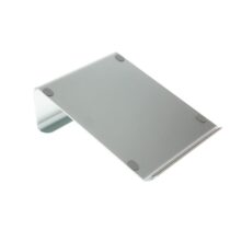 United Entertainment Laptop Standaard - Lichtgewicht - Grijs Bureau Zilver Aluminium