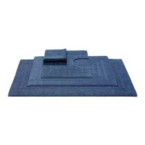 Vandyck Houston Badmat 67 x 140 cm - Jeans Blue Badtextiel Blauw Katoen