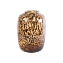Vase the World Artic Cheetah Vaas Small Vaas Bruin Glas