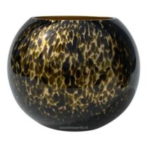Vase the World Zambezi Cheetah Vaas Vaas Goud Glas