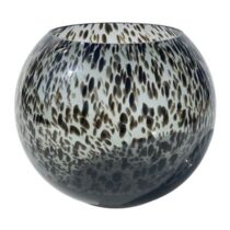 Vase the World Zambezi Cheetah Vaas Vaas Grijs Glas