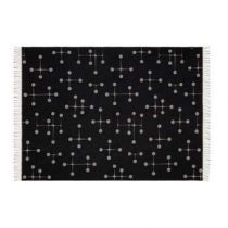 Vitra Eames Wool Blanket Deken 135 x 200 cm Woonaccessoires Zwart Wol