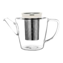 Viva Scandinavia Infusion Theepot 1 L Thee & accessoires Wit Glas
