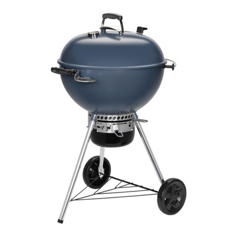 Weber Master Touch GBS C-5750 Houtskoolbarbecue Ø 57 cm Barbecues Blauw Email