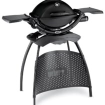 Weber Q1200 Gasbarbecue met Stand Barbecues Zwart Aluminium