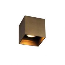 Wever & Ducré Box 1.0 Plafondlamp Verlichting Bruin Aluminium