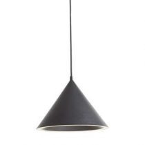 Woud Annular Hanglamp Verlichting Zwart Aluminium