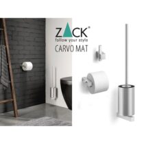 Zack CARVO 3-delig basispakket (mat) Toiletaccessoires Zilver RVS