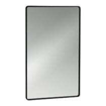 Zone Denmerk Rim Wandspiegel - Zwart Spiegel Zwart Aluminium