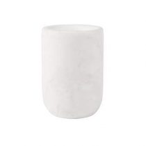 Zuiver Cup Marble Vaas Woonaccessoires Wit Marmer