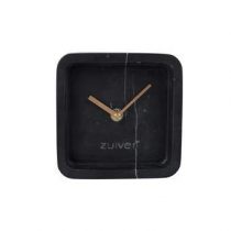 Zuiver Luxury Time Tafelklok 13 x 13 cm Klokken Zwart Aluminium