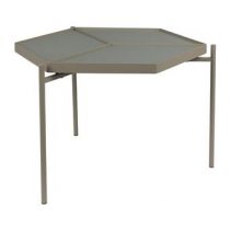 Zuiver Montell Salontafel Tafels Taupe Glas
