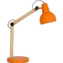 Zuiver Study Tafellamp Verlichting Oranje Hout
