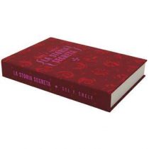 Zwevende boekenplank Selfshelf Linnen Hardcover Wanddecoratie & -planken Rood Hout