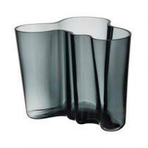iittala Alvar Aalto Vaas 16 cm Woonaccessoires Grijs Glas
