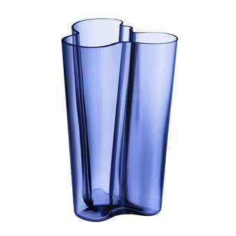 iittala Alvar Aalto Vaas 25 cm Woonaccessoires Blauw Glas