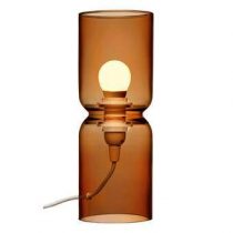 Iittala Lantern Tafellamp 25 cm Verlichting Bruin Glas