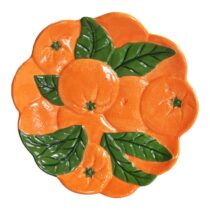 &k amsterdam Sinaasappel Bord - Oranje Servies Oranje Steen