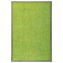 vidaXL Deurmat wasbaar 60x90 cm groen Woondecoratie Groen Natuurlijk materiaal