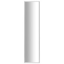 vidaXL Spiegel 120x30 cm zilverkleurig Spiegel Zilver PVC