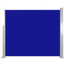 vidaXL Windscherm uittrekbaar 120x300 cm blauw Zonwering Blauw Staal