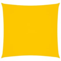vidaXL Zonnescherm vierkant 7x7 m oxford stof geel Zonwering Geel Staal