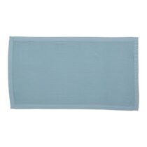 vtwonen Cuddle Handdoek 140 x 70 cm Badtextiel Blauw Katoen